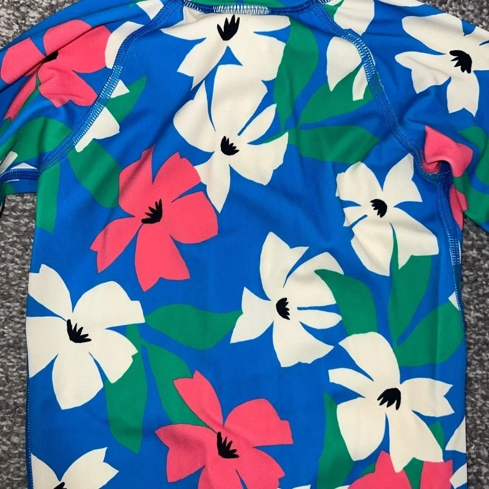 Hanna Anderrson Baby Rash Guard Suit Hibiscus Petals 6-12 months